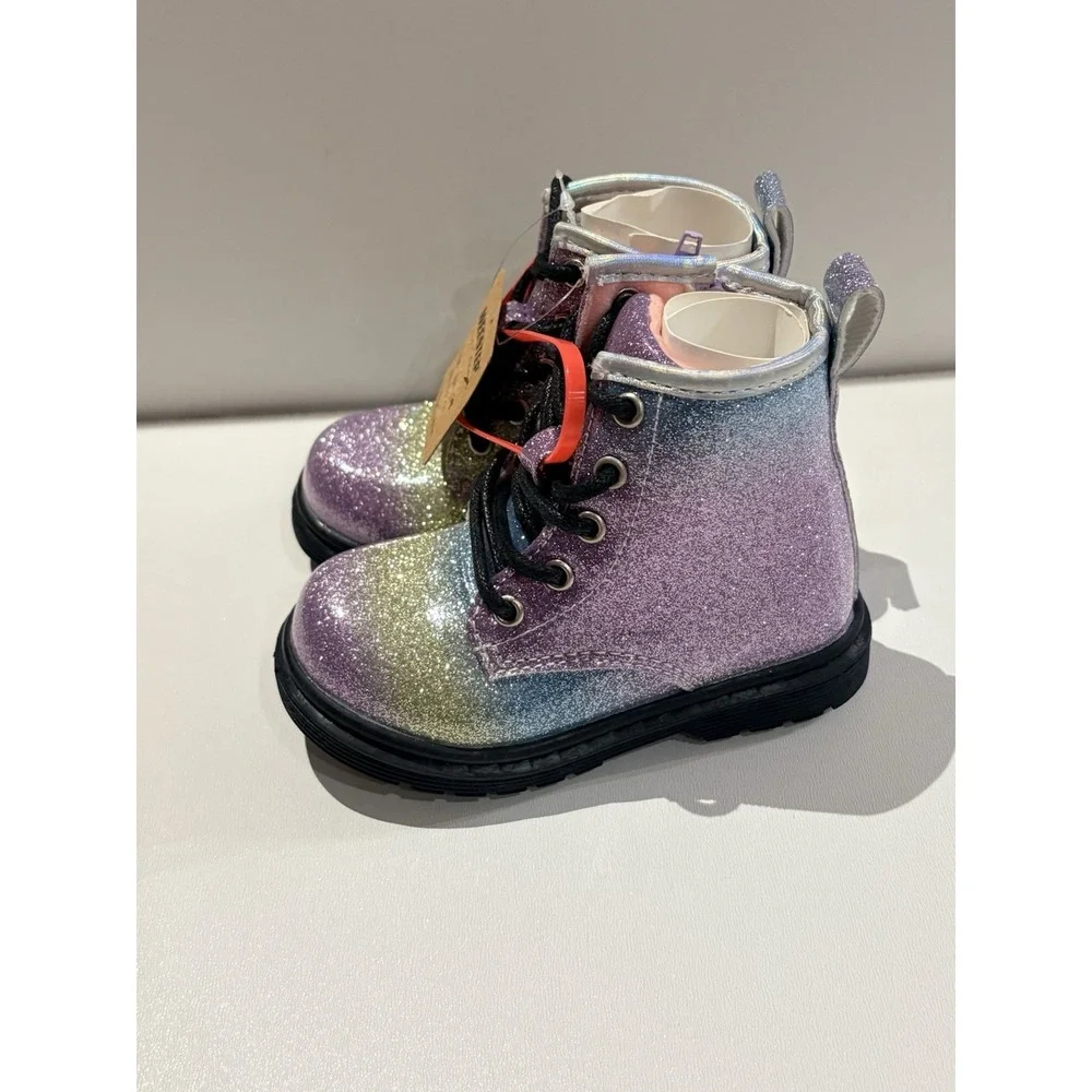 Weestep Size 5 Toddler Multicolor‎ Glittery Boots